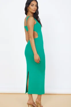 Coastal Dreams Maxi Dress Green
