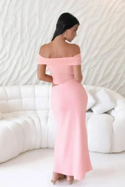 Coastal Reverie Maxi Dress Pink