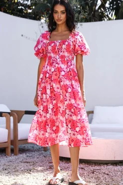 Confessions Of Love Maxi Dress Pink