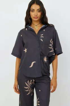 Constellations In The Sky Shirt Black