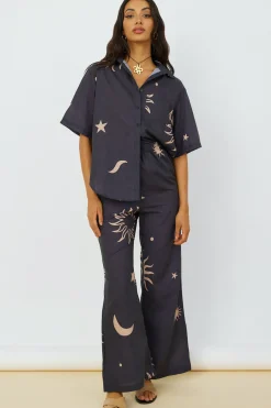 Constellations In The Sky Shirt Black