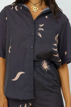 Constellations In The Sky Shirt Black