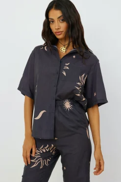 Constellations In The Sky Shirt Black