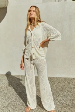 Coral Sands Pants White
