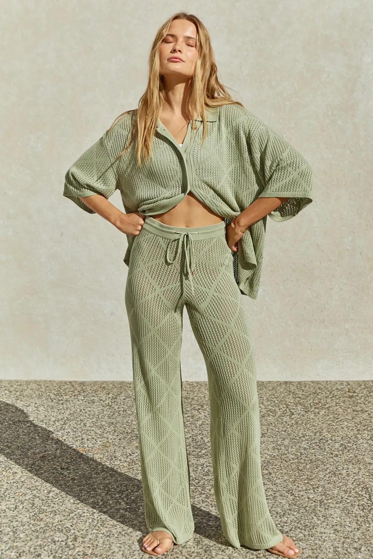 Coral Sands Top Green