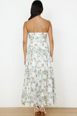 Cottage Living Maxi Dress Green