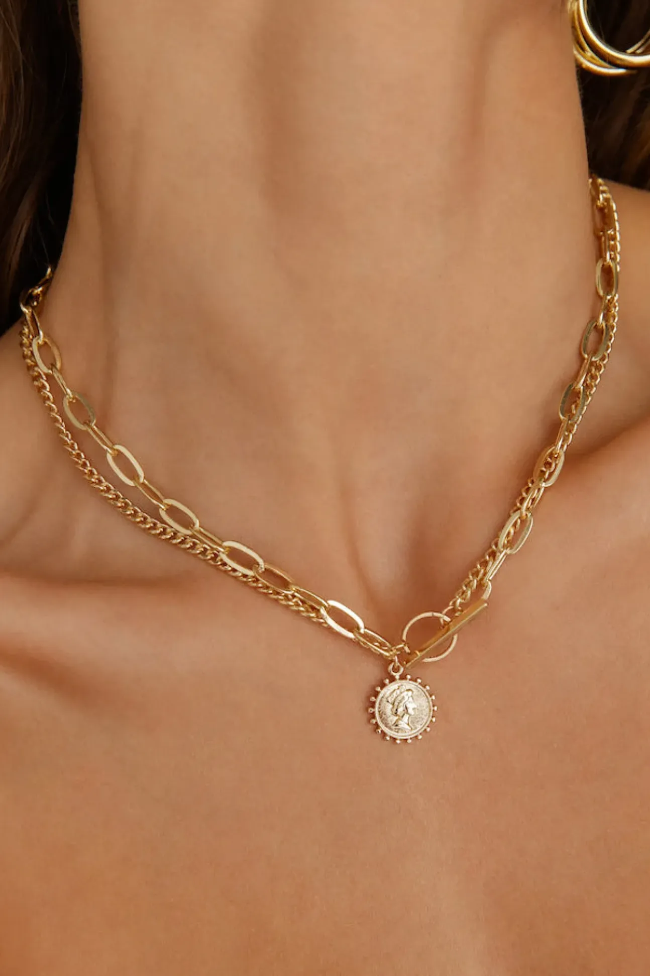 Crown Legacy Necklace Gold