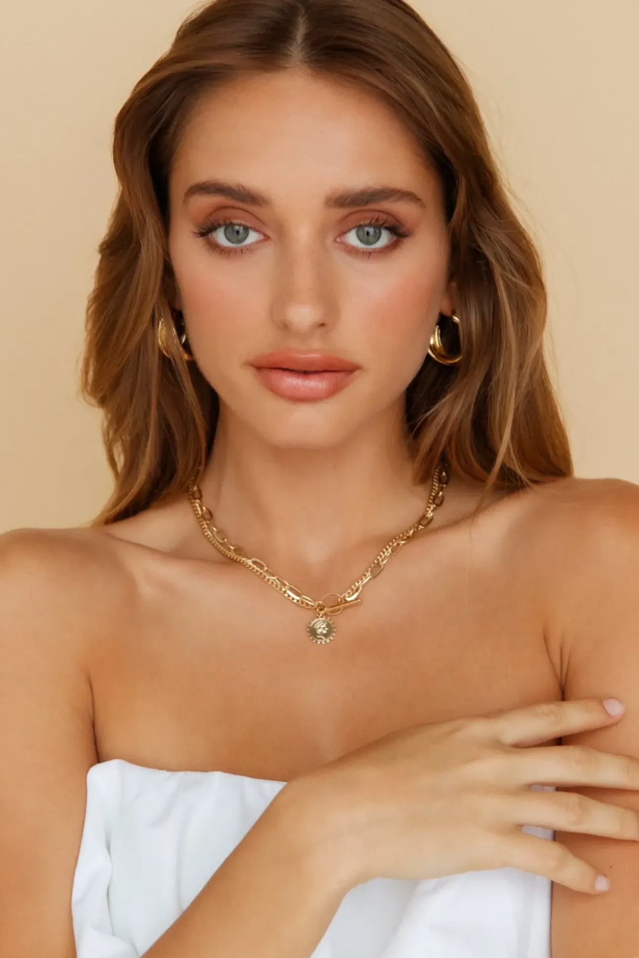 Crown Legacy Necklace Gold