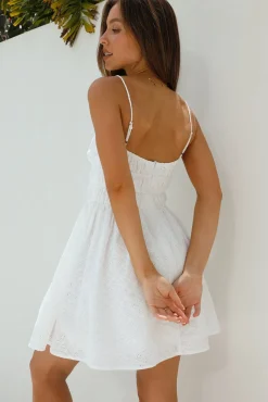 Daisy Dreamer Mini Dress White