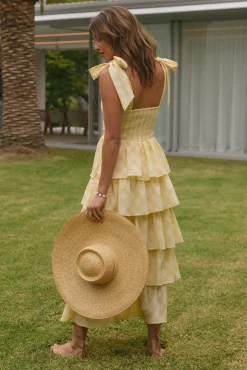 Dalia Maxi Dress Yellow