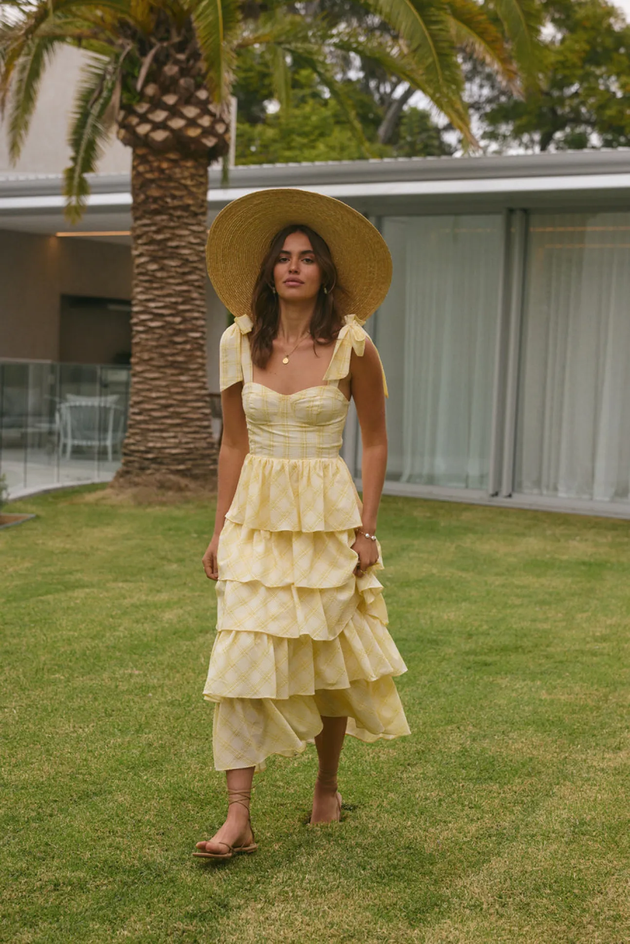 Dalia Maxi Dress Yellow