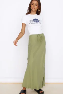 Dandelion Dreaming Skirt Sage