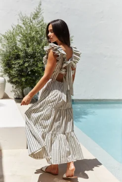 Dawn Dreamer Maxi Dress Ivory