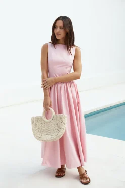 Dawn’s Embrace Maxi Dress Pink