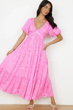 Daydreamer Maxi Dress in Pink