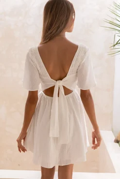 Days By The River Dress White