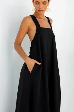 Dear Eclipse Maxi Dress Black