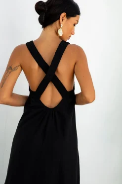 Dear Eclipse Maxi Dress Black