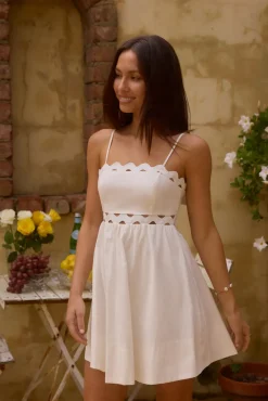 Dearest Friend Mini Dress White