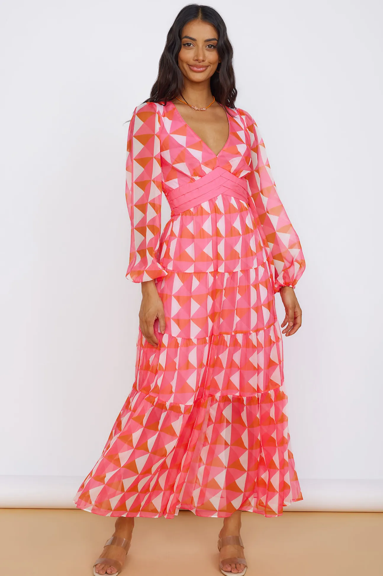 Delightful Dream Maxi Dress Pink
