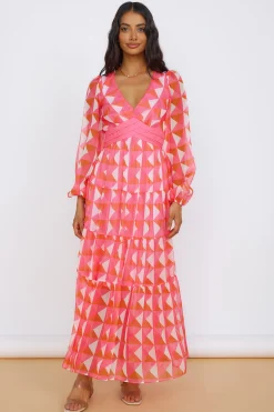 Delightful Dream Maxi Dress Pink