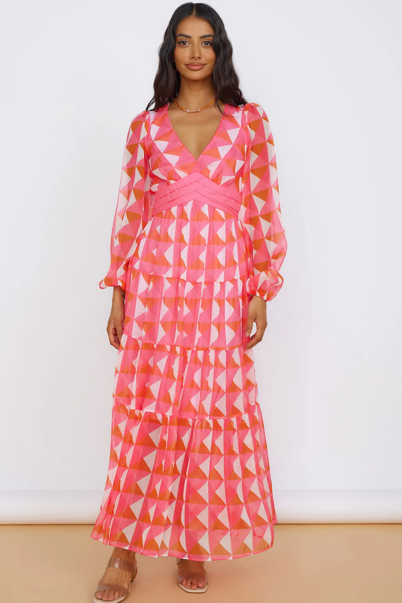 Delightful Dream Maxi Dress Pink