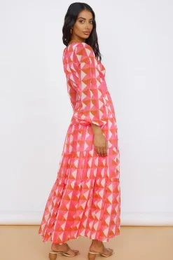 Delightful Dream Maxi Dress Pink