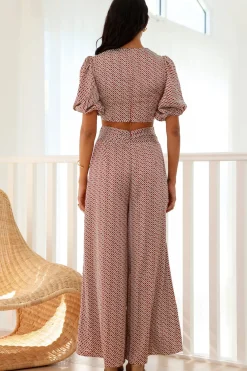 Desert Island Jumpsuit Beige