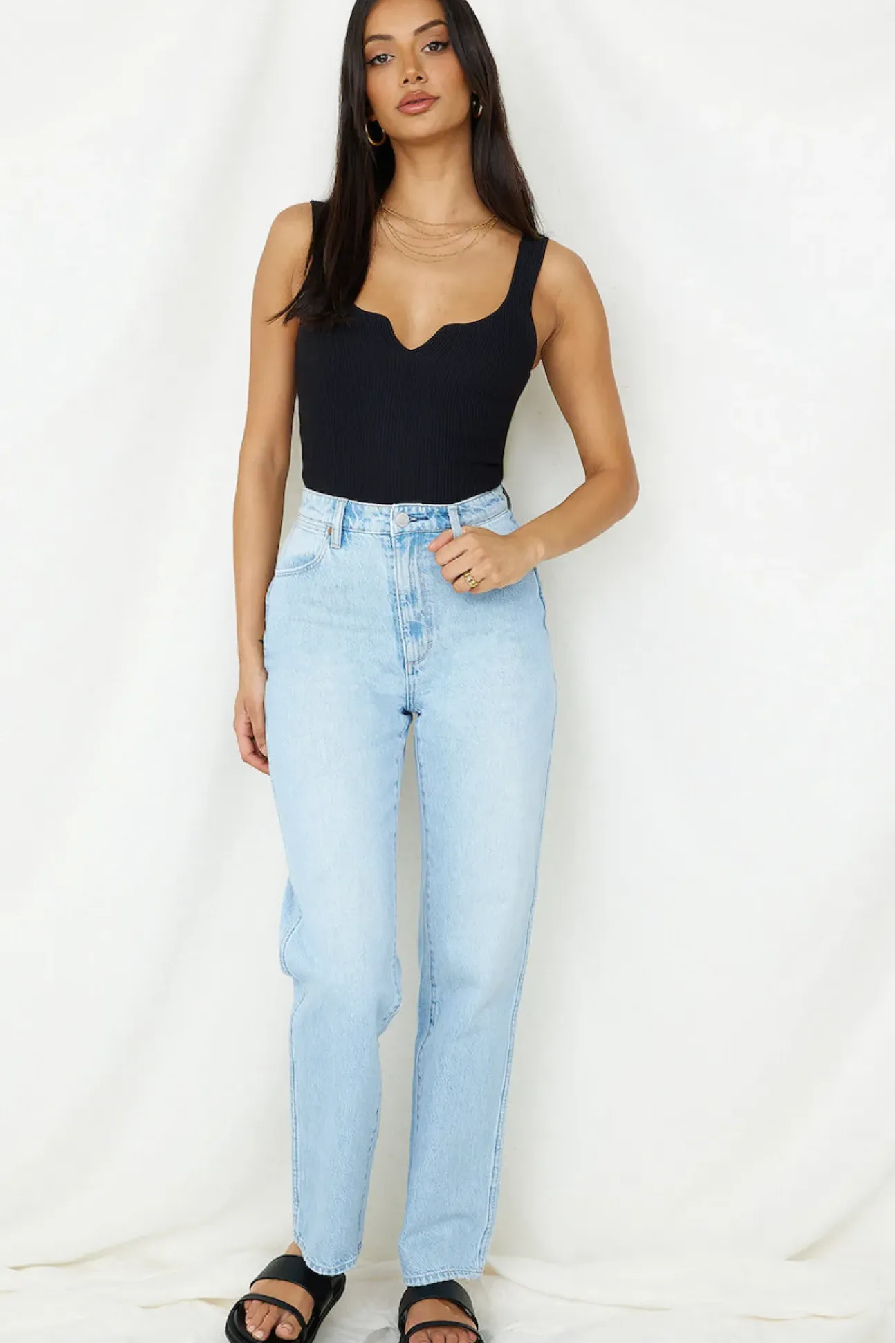 Diamond Sky Bodysuit Black