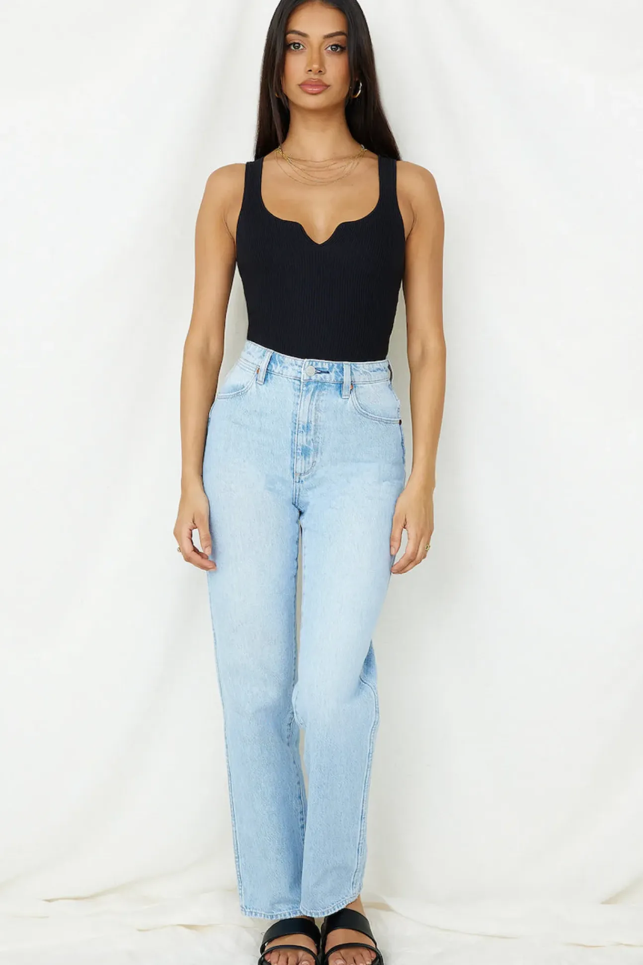 Diamond Sky Bodysuit Black