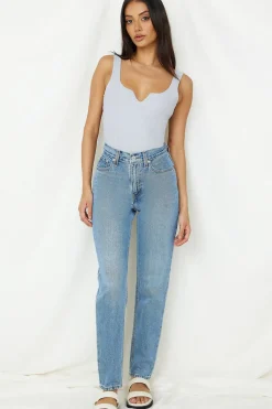 Diamond Sky Bodysuit Grey