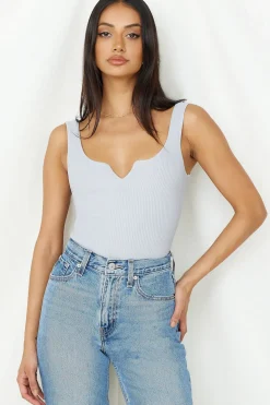 Diamond Sky Bodysuit Grey