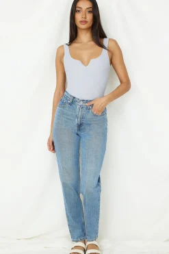 Diamond Sky Bodysuit Grey