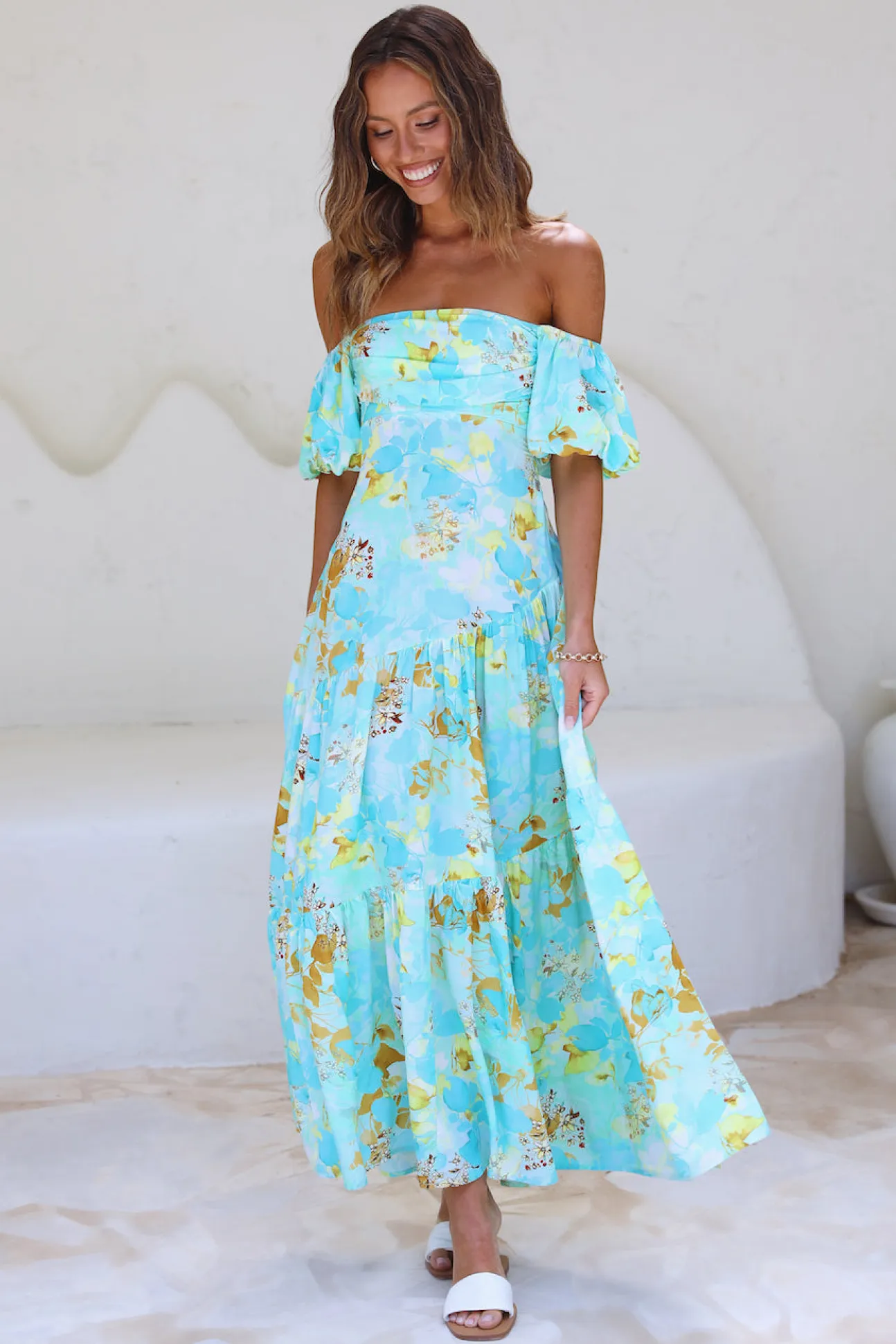 Dive Deeper Maxi Dress Green