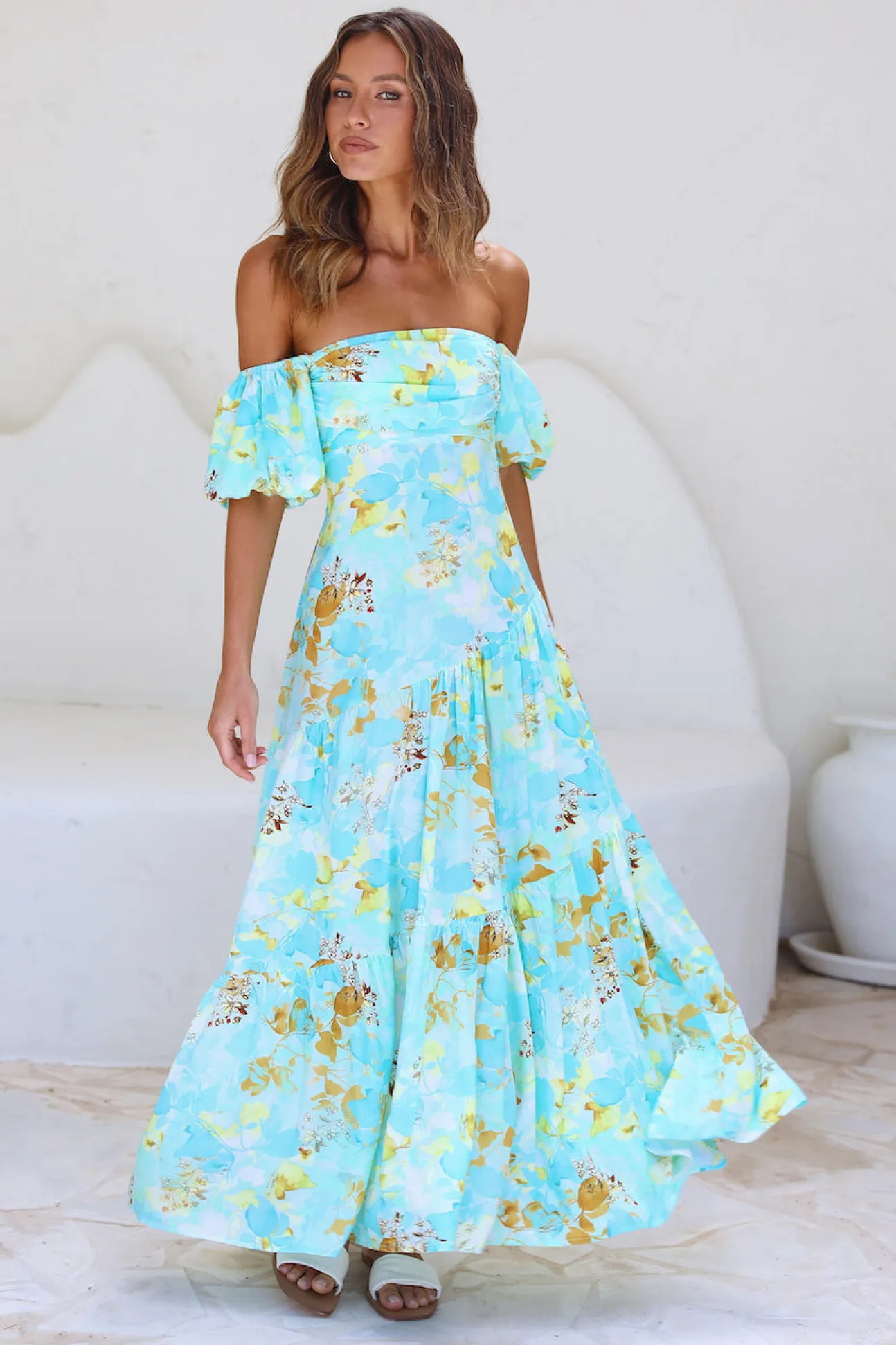 Dive Deeper Maxi Dress Green