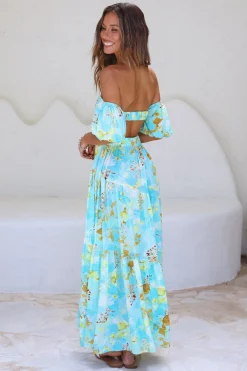Dive Deeper Maxi Dress Green