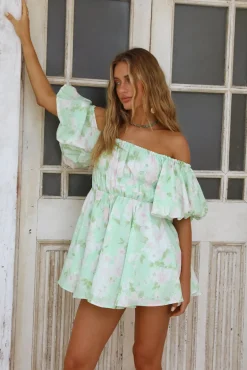 Don't Mean Anything Dress Green