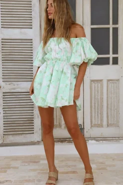 Don't Mean Anything Dress Green