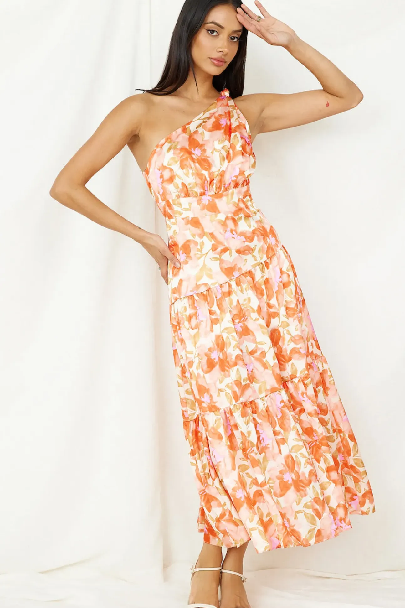 Dream Girl Maxi Dress Orange