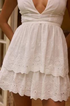 Dreaming of Us Mini Dress White