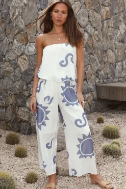 Dream Of Mykonos Pants Blue
