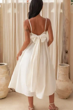 Dreamscapes Midi Dress White