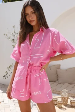 Drinks On Me Set Pink