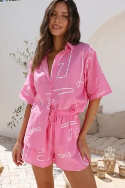 Drinks On Me Set Pink