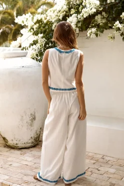 Easy Breezy Pant White