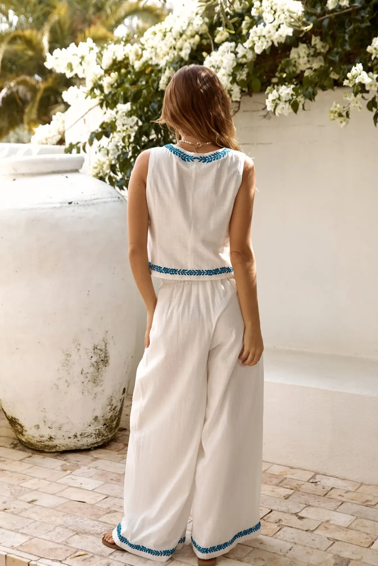 Easy Breezy Pant White