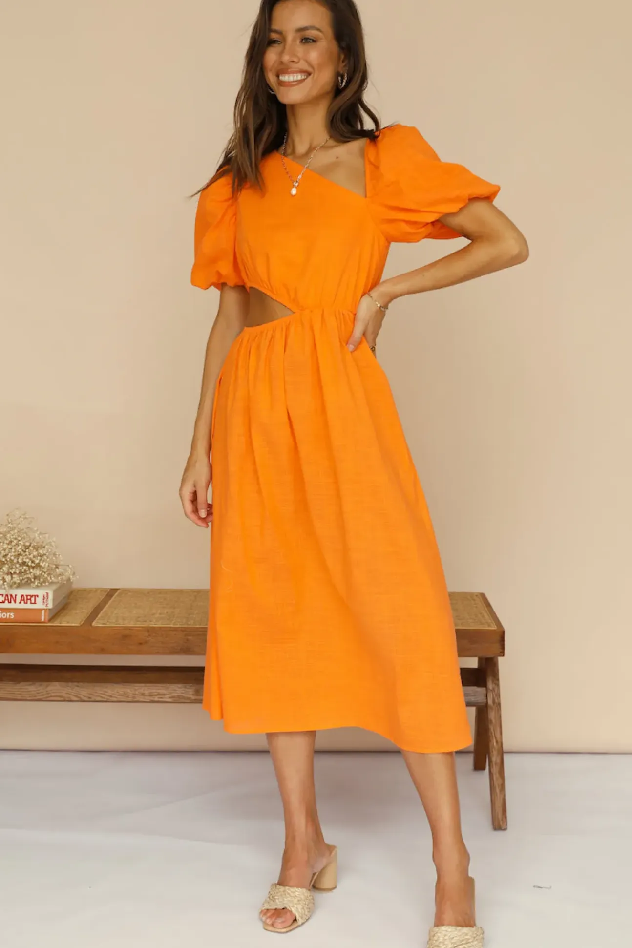 Eclipsed Midi Dress