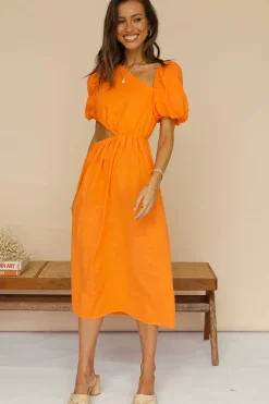 Eclipsed Midi Dress