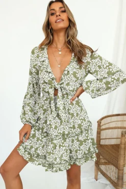 Eclipse Dress Olive