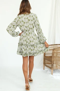 Eclipse Dress Olive